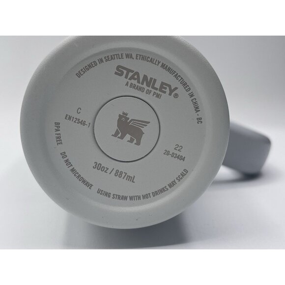 Stanley Light Blue H2.0 Quencher Flowstate 30 Oz Tumbler - Picture 5 of 7